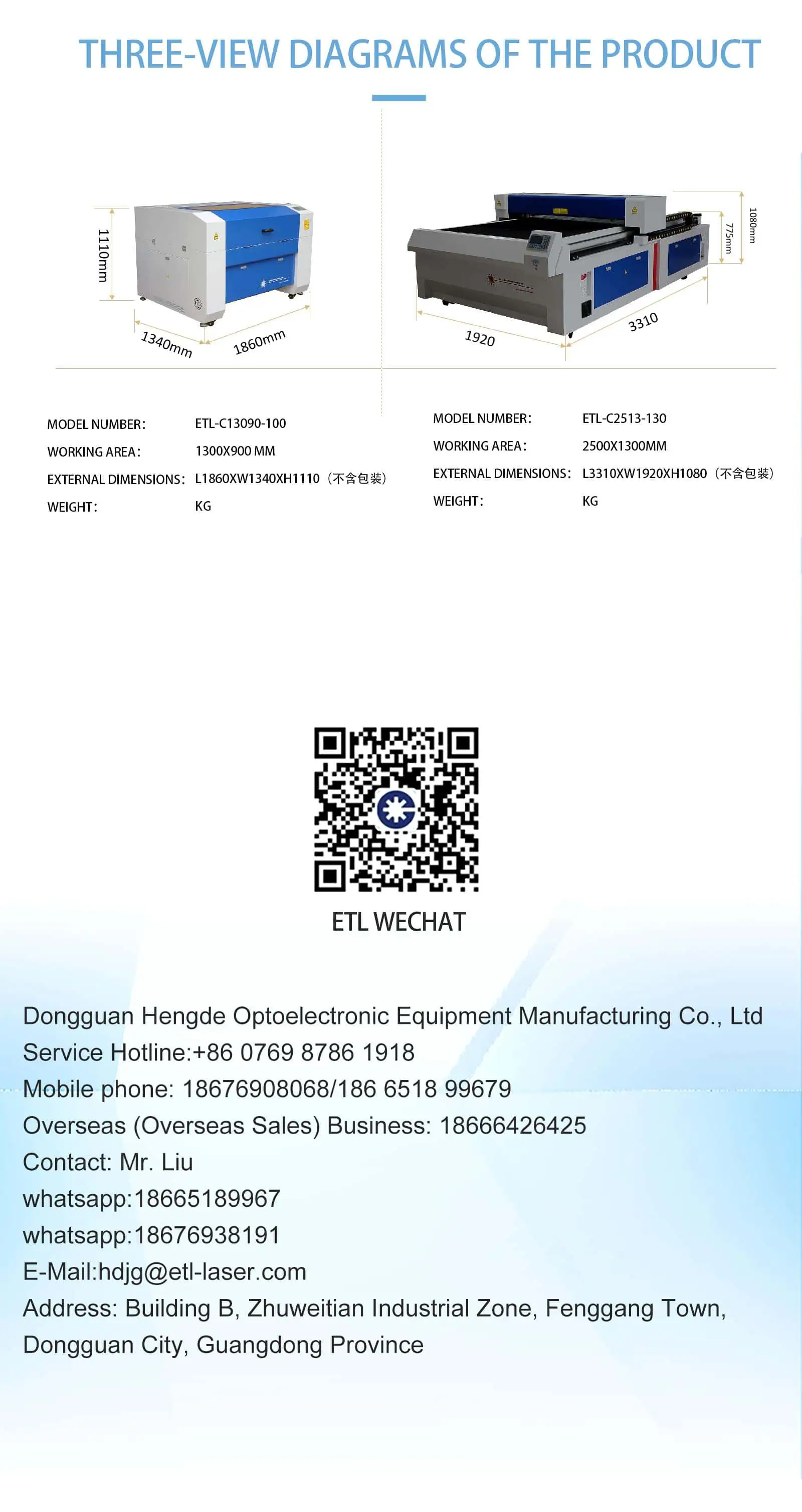 Ever Tech Laser ETL-C2513C high-power industrial CO2 laser system for continuous non-metal fabrication.